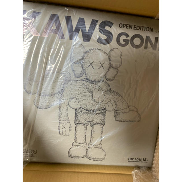 MEDICOM TOY(メディコムトイ)のKAWS GONE ブラウン エンタメ/ホビーのフィギュア(その他)の商品写真