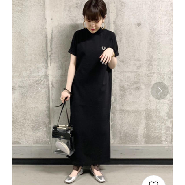 フレッドペリー 完売！美品 MOCK NECK DRESS ワンピース