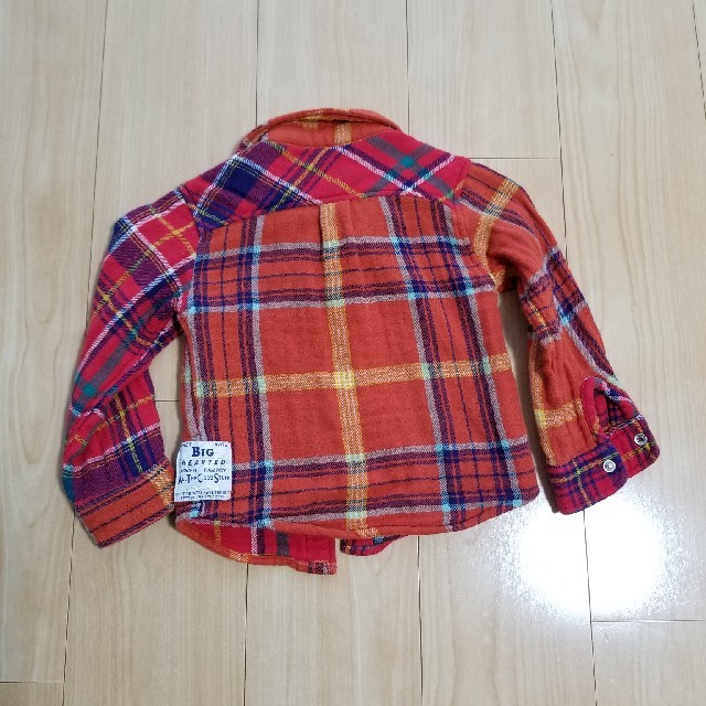 F.O.KIDS(エフオーキッズ)の長袖　シャツ　100cm キッズ/ベビー/マタニティのキッズ服男の子用(90cm~)(ブラウス)の商品写真