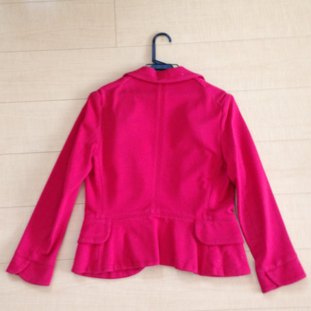 Vivienne Westwood(ヴィヴィアンウエストウッド)のラブジャケット 赤 レディースのジャケット/アウター(テーラードジャケット)の商品写真