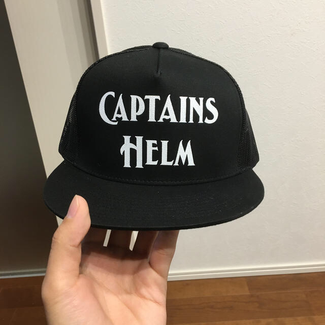 残り1日　captains helm キャップ　新品　ブラックのサムネイル