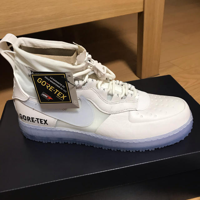 靴/シューズ最終値下げ！！ ナイキ Air force 1 ゴアテックス 白