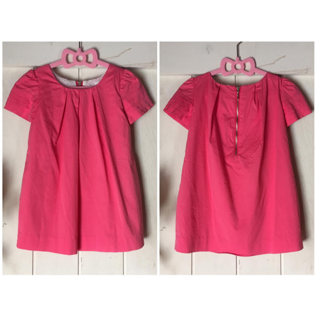 ZARA(ザラ)のほのーの様専用♡ザラ ピンクワンピース キッズ/ベビー/マタニティのキッズ服女の子用(90cm~)(ワンピース)の商品写真