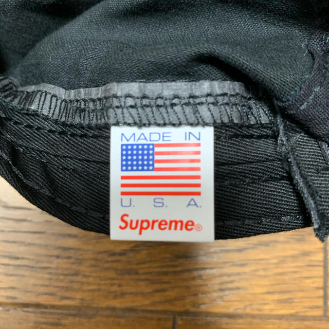 Supreme Military Camp Cap 18SS Black