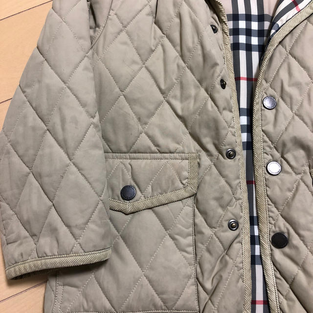 BURBERRY(バーバリー)キルティングジャケット ホワイト 高級子供服