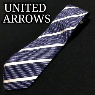 ユナイテッドアローズ(UNITED ARROWS)のユナイテッドアローズ ドットレジメンタル ネイビー ネクタイ A101-Q25(ネクタイ)