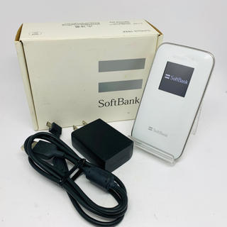 ソフトバンク(Softbank)の817 SoftBank モバイルルーター 102Z ホワイト(PC周辺機器)