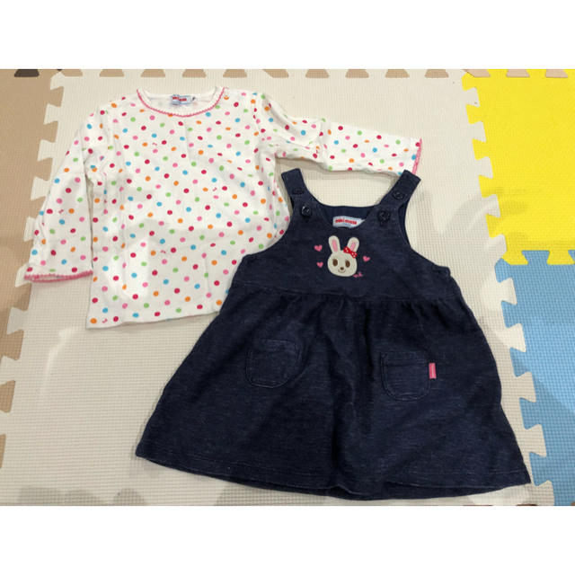 mikihouse(ミキハウス)のミキハウスのセット キッズ/ベビー/マタニティのキッズ服女の子用(90cm~)(その他)の商品写真