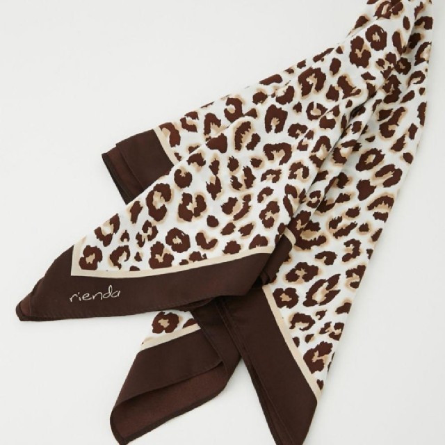 rienda leopardスカーフ