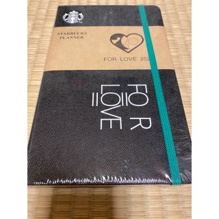 スターバックスコーヒー(Starbucks Coffee)の台湾 スターバックス 2020年 手帳 スケジュール デニム  ブラック(カレンダー/スケジュール)