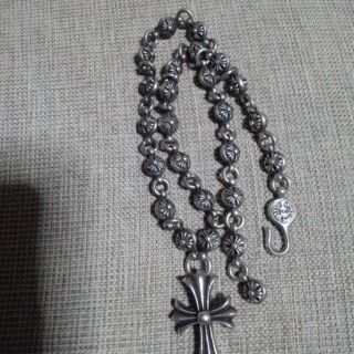 クロムハーツ(Chrome Hearts)の最終値下げクロムハーツクロスボールネックレス(ネックレス)