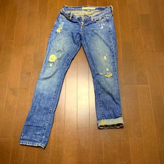 アバクロンビーアンドフィッチ(Abercrombie&Fitch)のアバクロ   ダメージデニム　1892  cotton100%  00s(デニム/ジーンズ)