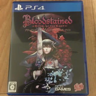 プレイステーション4(PlayStation4)のブラッドステインド　bloodstained＋サウンドCD(家庭用ゲームソフト)