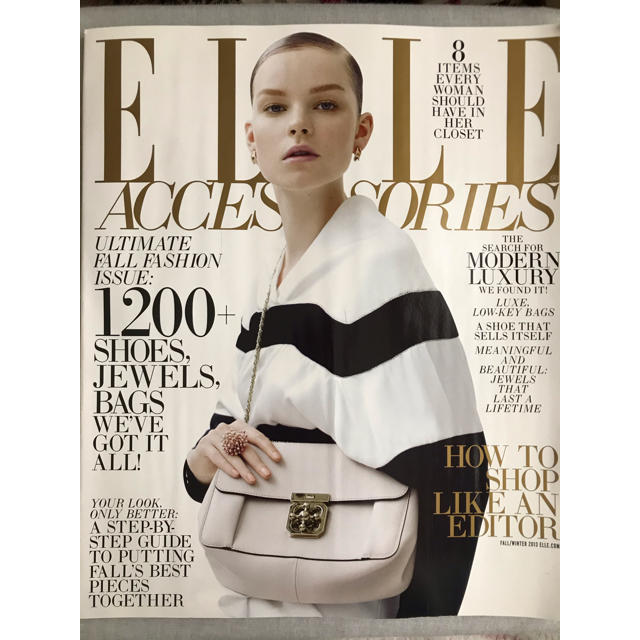 Elle アメリカ 洋雑誌 Elle ファッション誌の通販 By リリー S Shop エルならラクマ