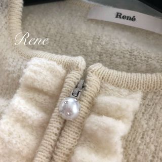 ルネ(René)のRene♡ スワロ付パールスライダー　シルバー金具　新品(その他)