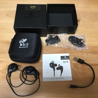 Bluetoothイヤホン　soundpeats QY8(ヘッドフォン/イヤフォン)