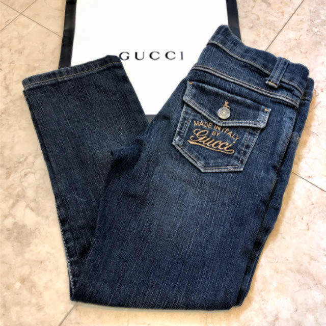 Gucci(グッチ)のGUCCI♡デニムパンツ♡100 キッズ/ベビー/マタニティのキッズ服男の子用(90cm~)(パンツ/スパッツ)の商品写真