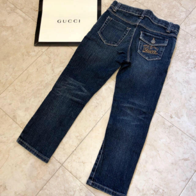 Gucci(グッチ)のGUCCI♡デニムパンツ♡100 キッズ/ベビー/マタニティのキッズ服男の子用(90cm~)(パンツ/スパッツ)の商品写真