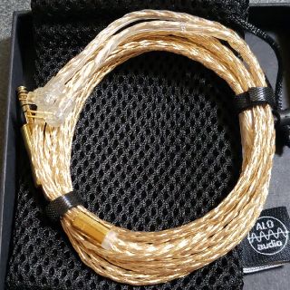 alo audio gold 16 2pin 3.5mm(ヘッドフォン/イヤフォン)