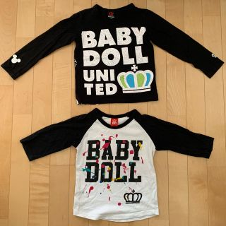 ベビードール(BABYDOLL)のBABYDOLL Tシャツ 120cm 2枚セット(Tシャツ/カットソー)