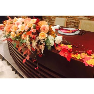 結婚式 紅葉 造花(その他)