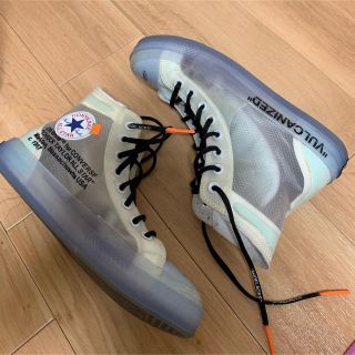 コンバース(CONVERSE)のoff white converse ct70 1st(スニーカー)