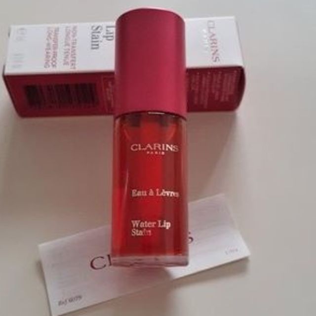 CLARINS(クラランス)の★未使用★クラランス ウォーターリップステイン 01ローズウォタ コスメ/美容のベースメイク/化粧品(口紅)の商品写真