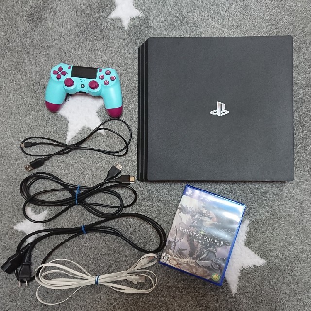 【超特価sale開催！】 - PlayStation4 PS4 モンハンワールドセット PRO 家庭用ゲームソフト