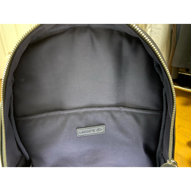 LACOSTE(ラコステ)のラコステ PVCレザー バックパック メンズのバッグ(バッグパック/リュック)の商品写真