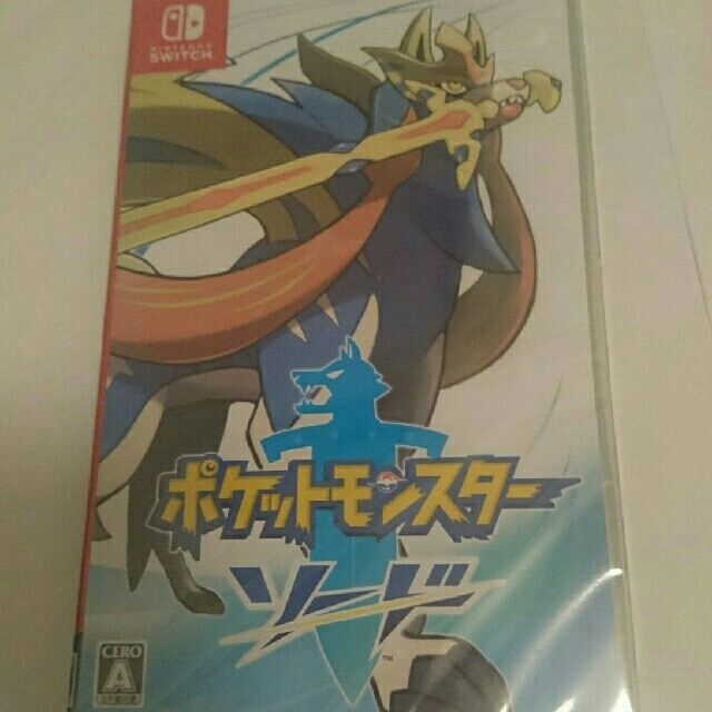 任天堂(ニンテンドウ)のポケットモンスター ソード Switch 新品 未開封 エンタメ/ホビーのゲームソフト/ゲーム機本体(家庭用ゲームソフト)の商品写真