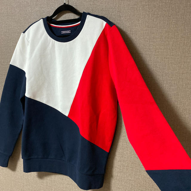 TOMMY HILFIGER(トミーヒルフィガー)の【試着のみ】TOMMY  HILFIGER スウェット トルコロール メンズのトップス(スウェット)の商品写真