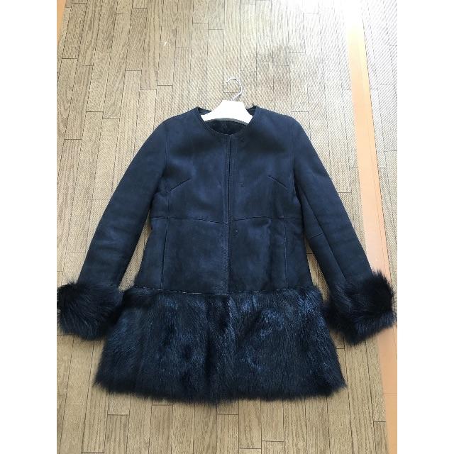 リアルムートン ネイビー pokopokoです。
