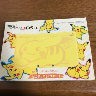 ニンテンドー3DS(ニンテンドー3DS)のNEWニンテンドー3DSLLピカチュウ(携帯用ゲーム機本体)