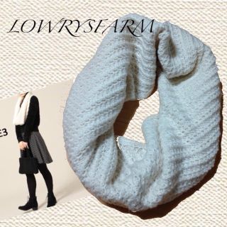 ローリーズファーム(LOWRYS FARM)のローリーズファーム＊新品ニットスヌード(マフラー/ショール)