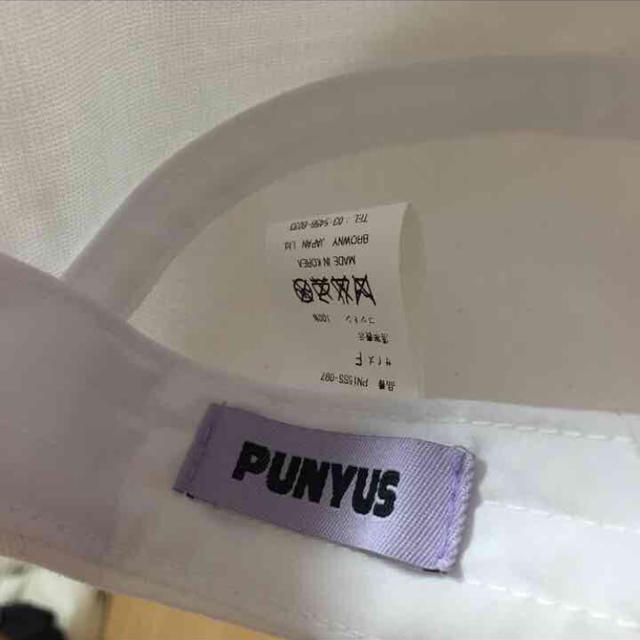 PUNYUS(プニュズ)のPUNYUSキャップ レディースの帽子(キャップ)の商品写真