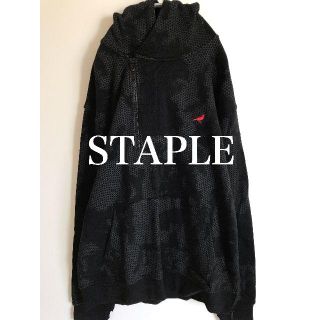 ステイプル(staple)のSTAPLE ステイプル　パーカー 総柄　L(パーカー)