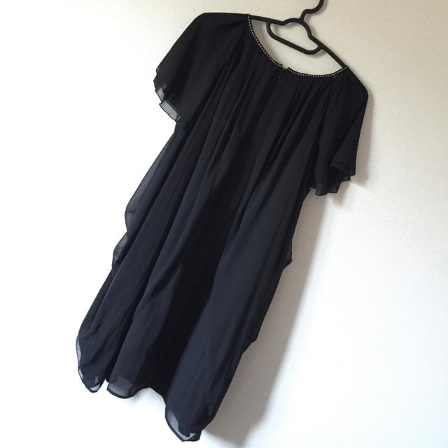 大きいサイズ パーティードレス レディースのフォーマル/ドレス(ミディアムドレス)の商品写真