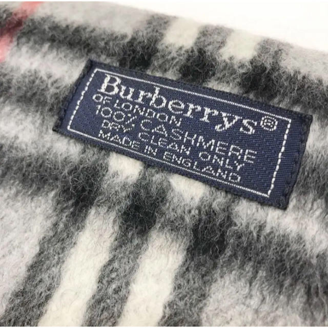 BURBERRY(バーバリー)のBURBERRY LONDON✴︎カシミヤ100%マフラー✴︎美品 レディースのファッション小物(マフラー/ショール)の商品写真