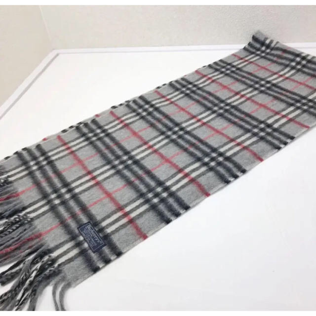 BURBERRY(バーバリー)のBURBERRY LONDON✴︎カシミヤ100%マフラー✴︎美品 レディースのファッション小物(マフラー/ショール)の商品写真