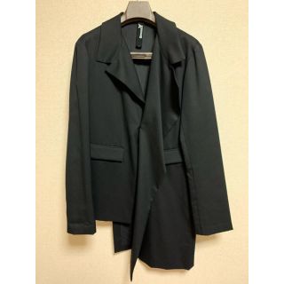 ヨウジヤマモト(Yohji Yamamoto)のGround Y 18ss アシンメトリージャケット(テーラードジャケット)