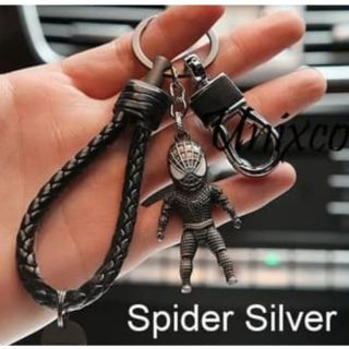 日本未発売 スパイダーマン cars key chain superhero(車内アクセサリ)