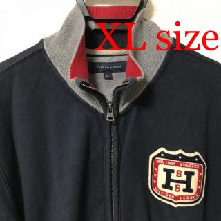 トミーヒルフィガー(TOMMY HILFIGER)のTOMMY HILFIGER ジップアップ  トレーナー XL サイズ(その他)