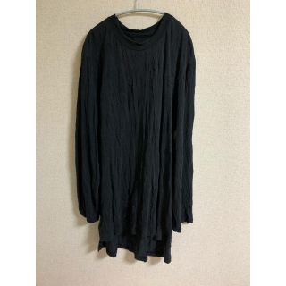 ヨウジヤマモト(Yohji Yamamoto)のGround Y 18ss シワ加工ロングカットソー(Tシャツ/カットソー(七分/長袖))