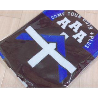 トリプルエー(AAA)のAAA マフラータオル -BLUE-(アイドルグッズ)