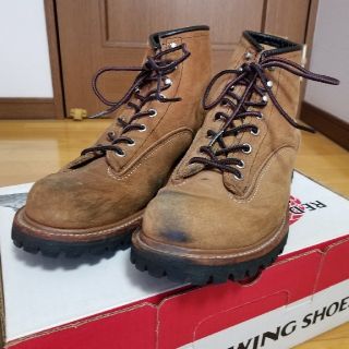 レッドウィング(REDWING)のレッドウイング　redwing ラインマン　27cm スエード(ブーツ)