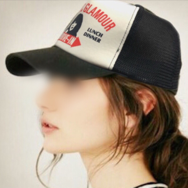 HYSTERIC GLAMOUR(ヒステリックグラマー)のHYS DRIVE IN メッシュキャップ レディースの帽子(キャップ)の商品写真