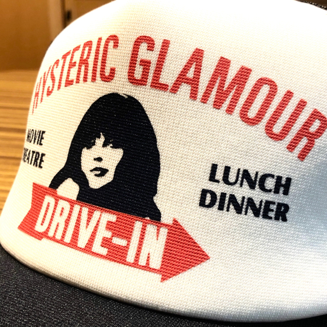 HYSTERIC GLAMOUR(ヒステリックグラマー)のHYS DRIVE IN メッシュキャップ レディースの帽子(キャップ)の商品写真