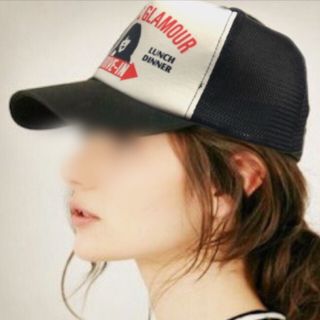 ヒステリックグラマー(HYSTERIC GLAMOUR)のHYS DRIVE IN メッシュキャップ(キャップ)