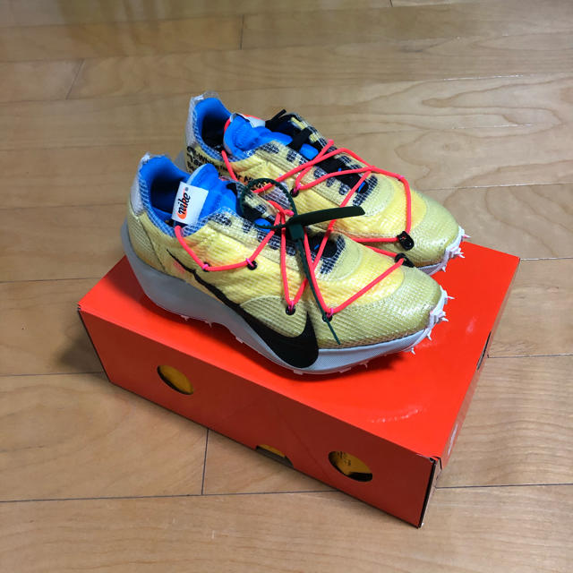 NIKE ヴェイパーストリート　off-white イエロー　w27.5㎝ 2