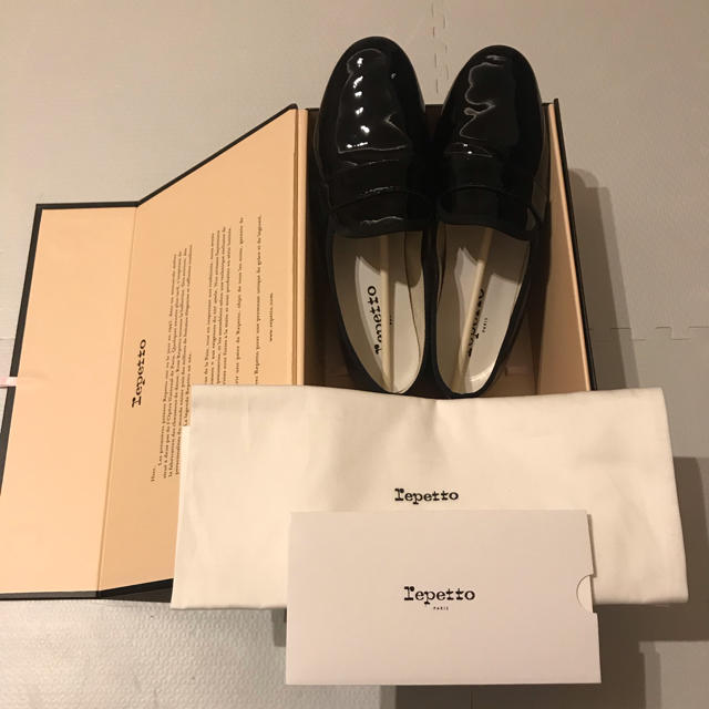 repetto(レペット)の値下げ★reppet Michael レペット マイケル エナメル 38 レディースの靴/シューズ(ローファー/革靴)の商品写真